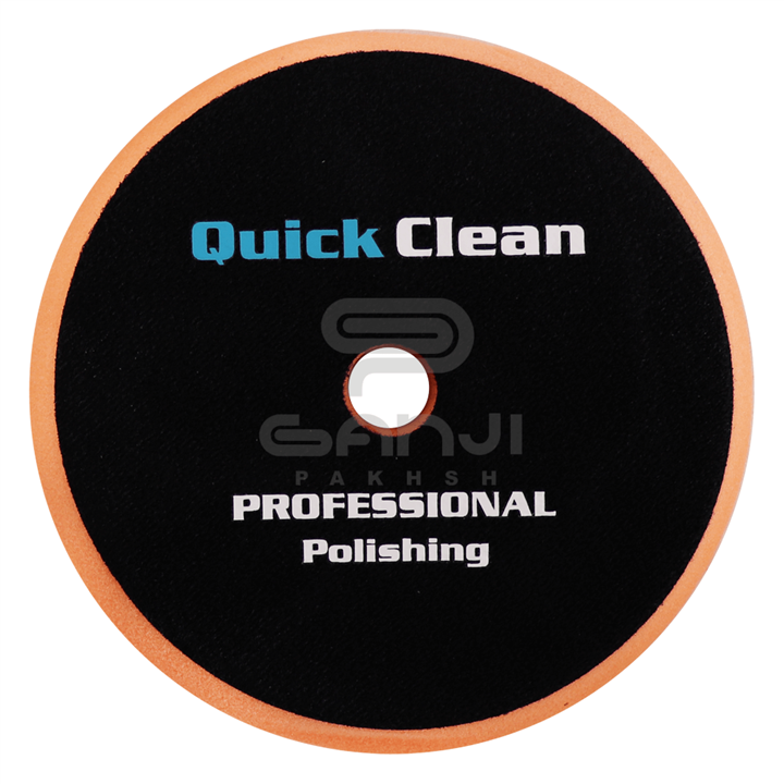 پد پولیش اسفنجی متوسط 145 میلی متری کوییک کلین مخصوص دستگاه پولیش اوربیتال Quick Clean Medium Polish Pad 145 mm